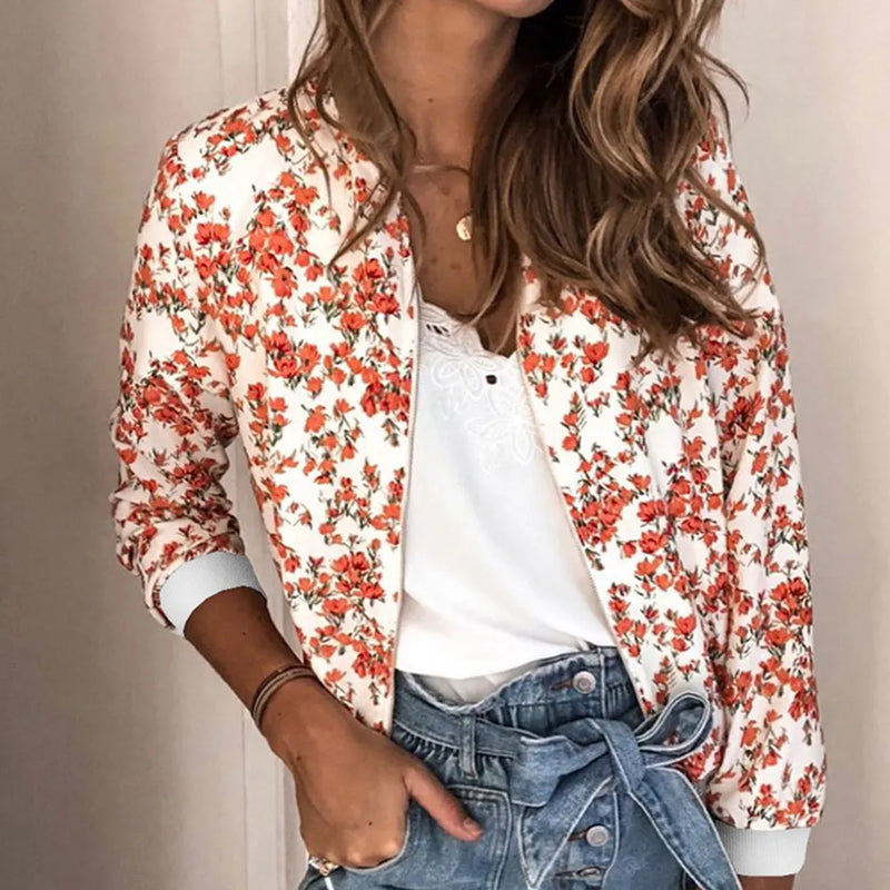 Casaco Feminino Floral